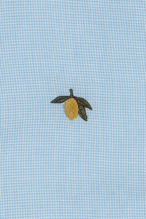 Konges Sløjd koszula dziecięca bawełniana FRAN SHIRT GOTS niebieska KS105388