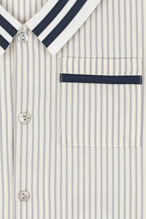 Konges Sløjd сорочка дитяча бавовняна ALLIE SAILOR SHIRT GOTS — SS26-KDK00H, білий — фото 4