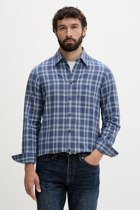 Armani Exchange рубашка мужская хлопковая XM002746 AF22860