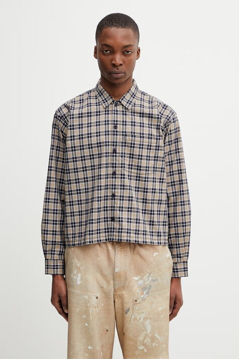 BEAMS koszula męska beżowa 1111.1305.457