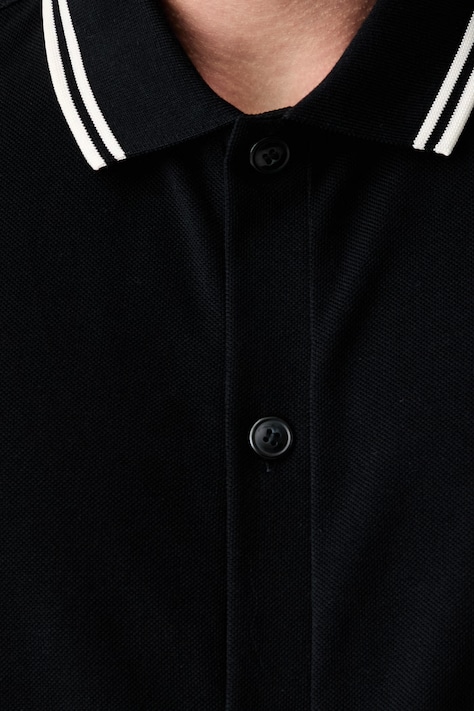 Fred Perry сорочка чоловіча бавовняна — SS26-KDM0TY, темно-синій — фото 6