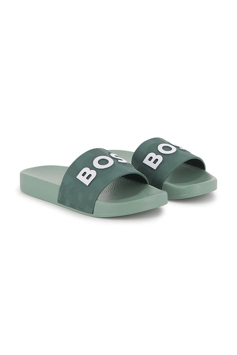 BOSS ciabattine per bambini colore verde J52799