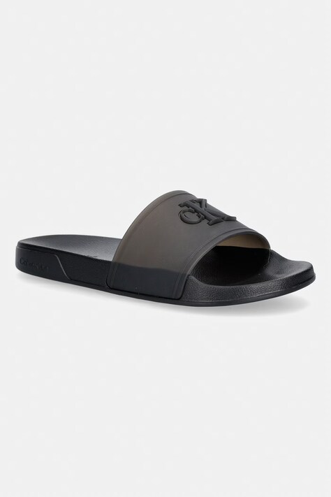 Calvin Klein klapki damskie ESS SLIDE TPU czarne HW0HW02959