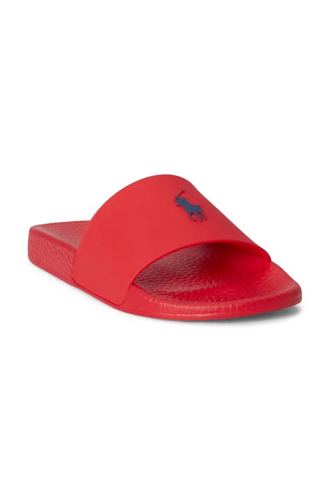 Polo Ralph Lauren papucs Polo Slide piros, 804973925014