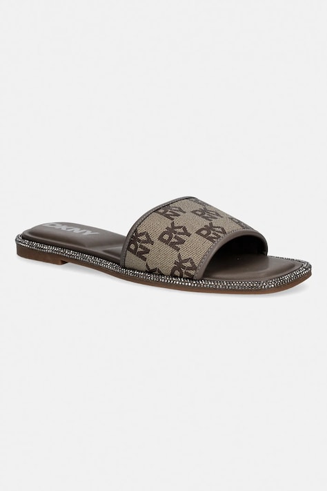 Šľapky Dkny Badin zelená farba, K1678107