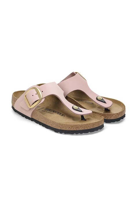 Birkenstock в'єтнамки жіночі нубукові Gizeh Big Buckle — фото 3