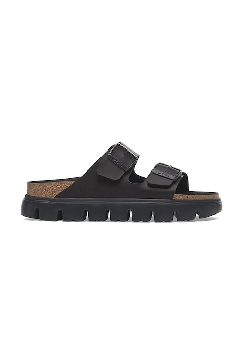 Birkenstock papuci Arizona culoarea negru, cu platformă, 1029077