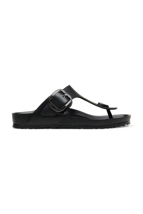 Birkenstock japonki Gizeh EVA Big Buckle damskie kolor czarny na płaskim obcasie 1031370