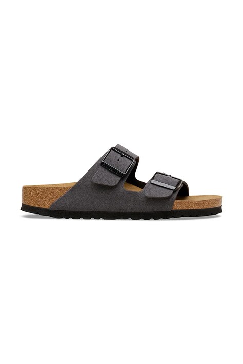 Birkenstock klapki Arizona damskie kolor szary 1032023
