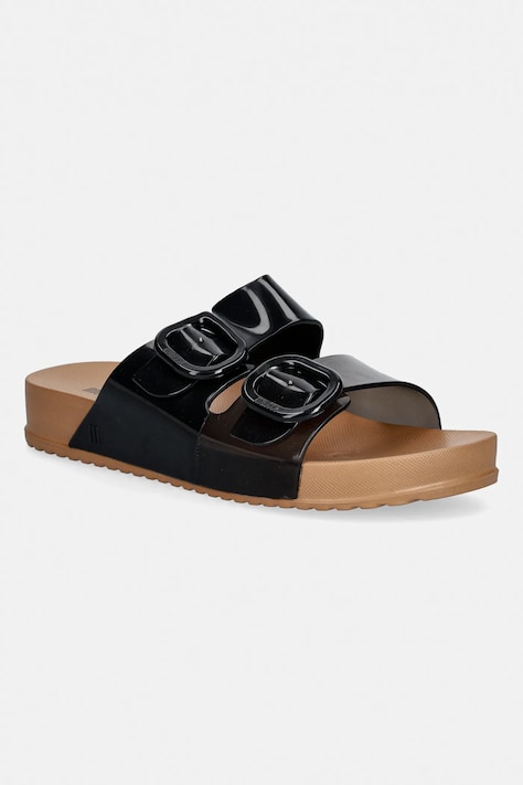 Melissa klapki MELISSA COZY SLIDE AD damskie kolor czarny M 33913 BQ336