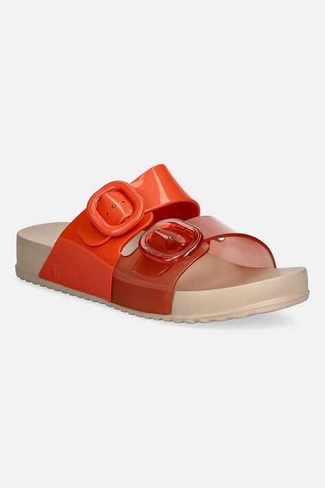 Melissa klapki MELISSA COZY SLIDE AD damskie kolor pomarańczowy na platformie M 33913 BQ337