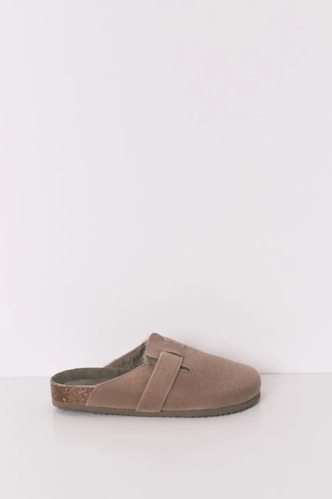 women'secret kapcie MMD BIO SLPRS BROWN kolor brązowy 4993696