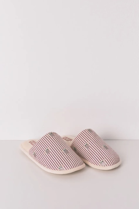 women'secret klapki damskie MN PE GROGU SLPRS pomarańczowe 4993716