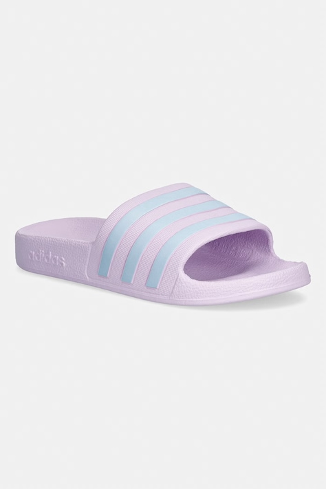 adidas klapki Adilette Aqua damskie kolor fioletowy IH8999