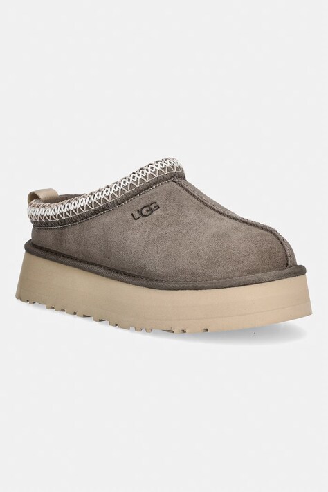 UGG W Tazz II пантофи дамски от велур кафяви 1174471.DDRG