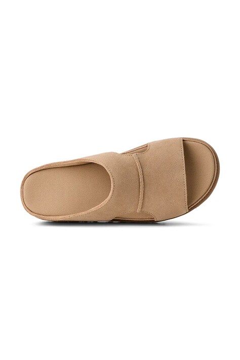 Замшеві шльопанці UGG W Goldenstar Hi Cutout Slide — фото 5