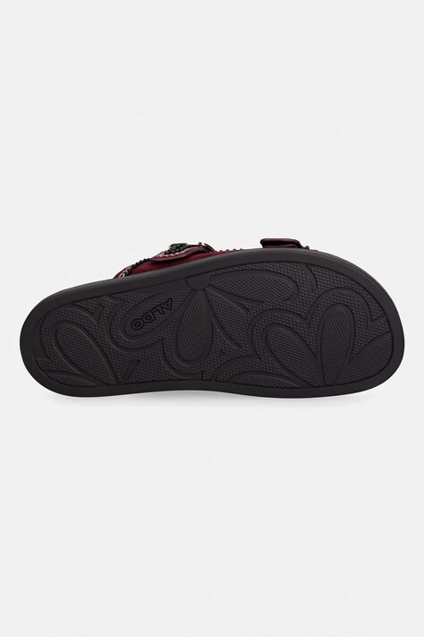 Замшеві шльопанці Aldo BOHOCHIC — SS26-KLD0D1, бордо — фото 5