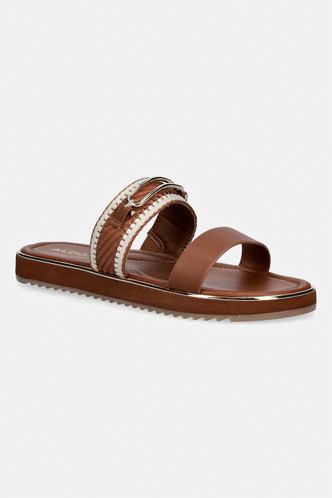 Pantofle Aldo LAGOON dámské, hnědá barva, 14190688