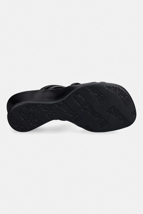 Camper шльопанці на танкетці жіночі шкіряні Louise Sandal — фото 5