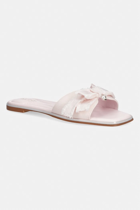 Aldo šľapky na plochom podpätku dámske RHULI ružové 14297695