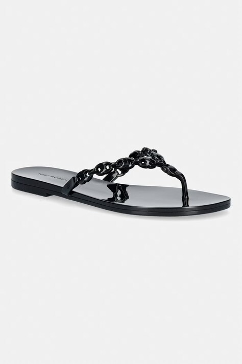 Tory Burch σαγιονάρες δίχαλο Γυναικεία Gemini Link Jelly μαύρες 171312-001