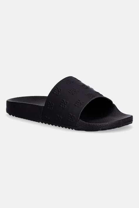 HUGO klapki basenowe damskie Timein czarne 50563684.001