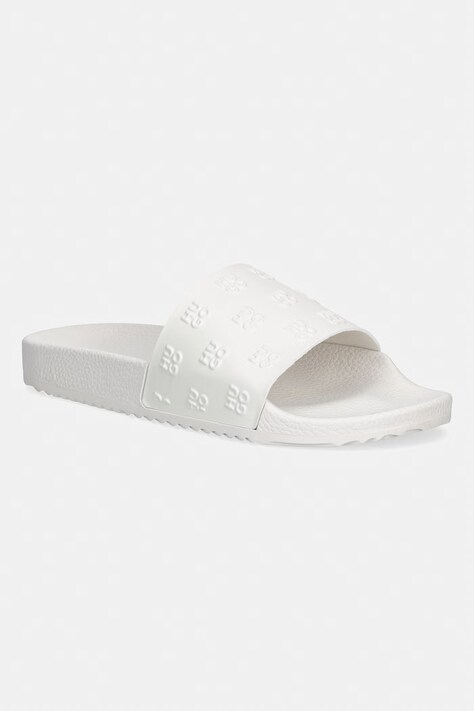 Παντόφλες HUGO Timein χρώμα: άσπρο, 50563684.115