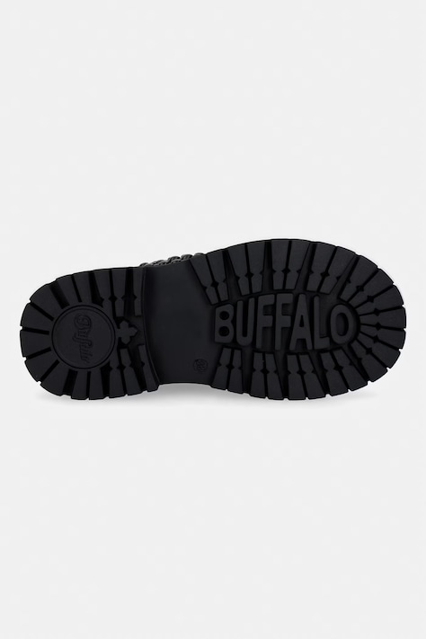 Buffalo шльопанці на платформі жіночі Lennox Cross — SS26-KLD0M2, чорний — фото 5