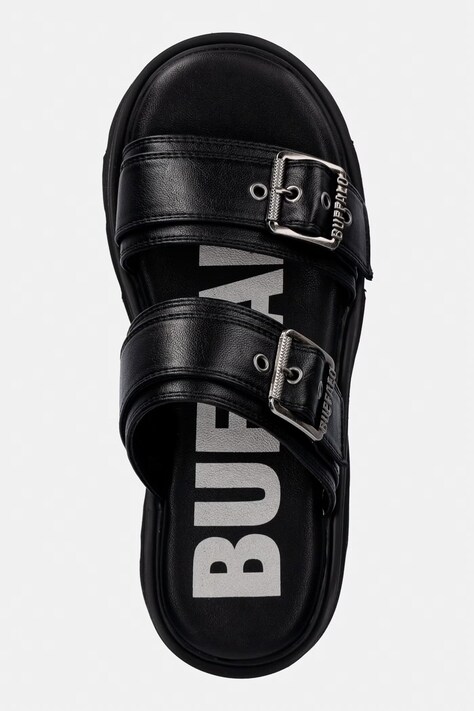 Buffalo шльопанці жіночі Brake Two Strap — SS26-KLD0MD, чорний — фото 4