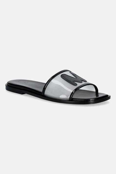 MSGM klapki damskie kolor czarny 4041MDS890 985