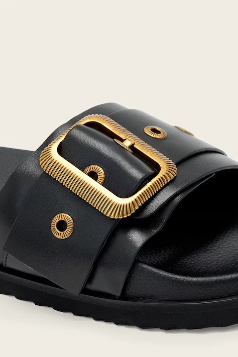 Шкіряні шльопанці AllSaints Ellie Western Sandals — фото 4