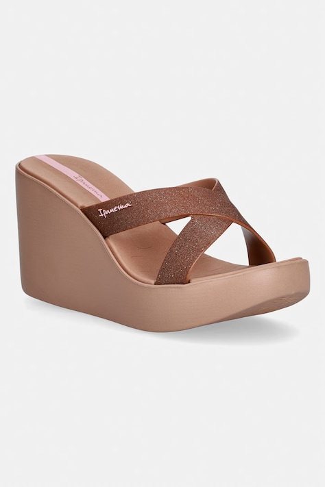 Ipanema klapki damskie HIGH FASHION brązowe 83646-BO699