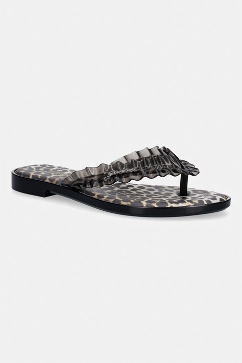 Melissa japonki damskie FLIP FLOP SLIM + GANNI AD czarne M38156