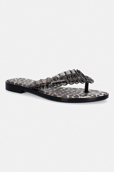 Melissa japonki damskie FLIP FLOP SLIM + GANNI AD czarne M38156