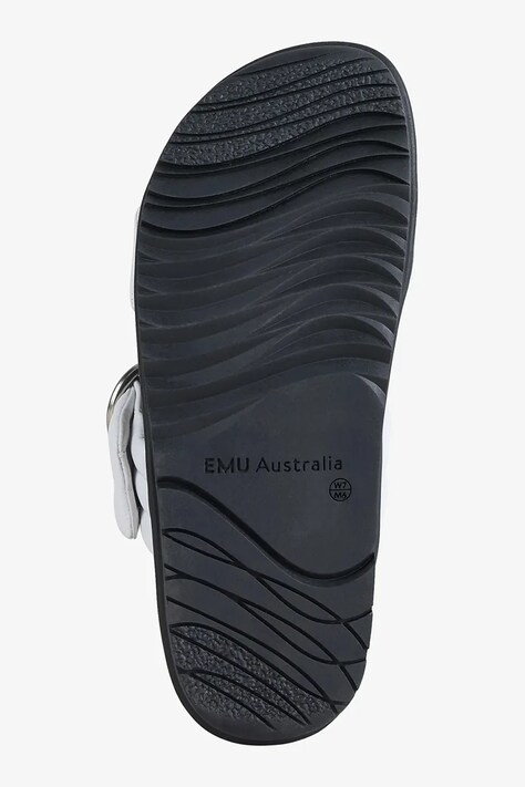 Emu Australia шльопанці на пласкому підборі жіночі шкіряні Bondi Buckle 2.0 — фото 6