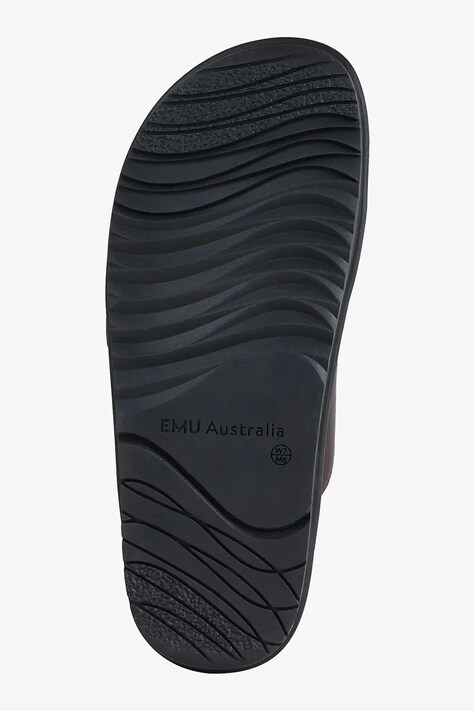 Emu Australia шльопанці мюлі жіночі шкіряні Amber 2.0 — SS26-KLD0TY, коричневий — фото 6