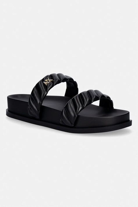 Armani Exchange šľapky dámske čierne XW002574 AF22799 UC001