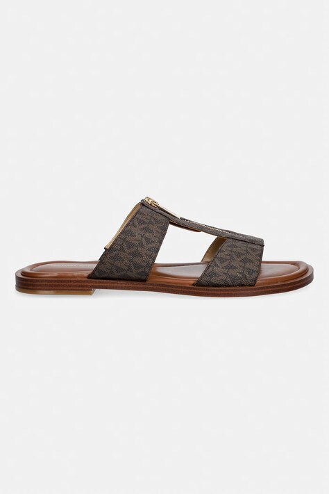MICHAEL Michael Kors шльопанці жіночі Berkley Flat Sandal — SS26-KLD0UI, коричневий — фото 2