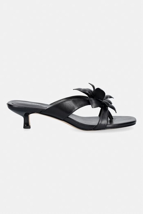 MICHAEL Michael Kors в'єтнамки жіночі шкіряні Jacie Kitten Sandal — SS26-KLD0UT, чорний — фото 2