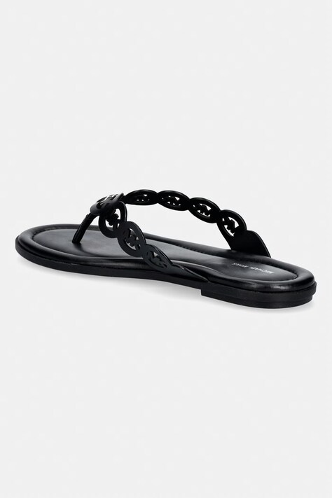 MICHAEL Michael Kors в'єтнамки жіночі шкіряні Janie Thong Sandal — SS26-KLD0UU, чорний — фото 3