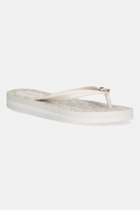 MICHAEL Michael Kors japonki damskie Posie Flip Flop beżowe 40S6PSFA2Q.150