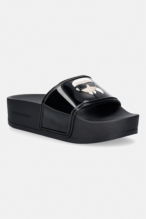 Karl Lagerfeld női papucs Kondo Maxi Ii fekete KL80805C