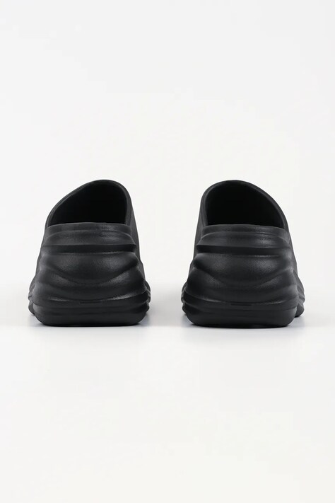 Karl Lagerfeld Σαγιονάρες Πλατφόρμας Γυναικεία Kontour Slide Μαύρες KL88900A