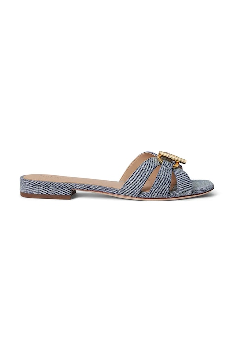 Lauren Ralph Lauren šľapky dámske Blaike Slide modré 802P10545001