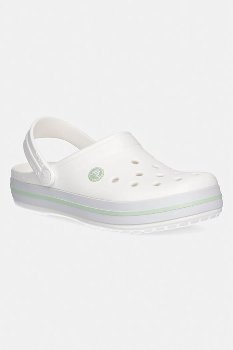 Crocs klapki damskie Crocband białe 11016