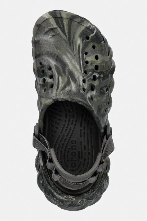 Crocs шльопанці мюлі Echo Marbled Clog — фото 4
