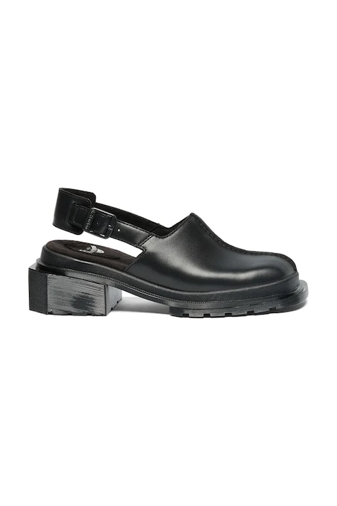 Dr. Martens klapki mules damskie skórzane Maybole Mule czarne DM42155001