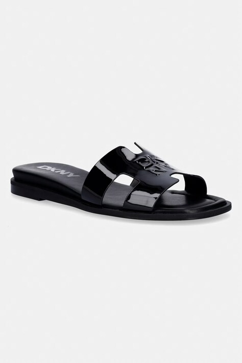 Natikači Dkny Columba ženski, črna barva, K2659945