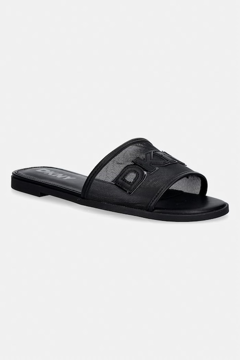 Natikači Dkny Wren ženski, črna barva, K2699971