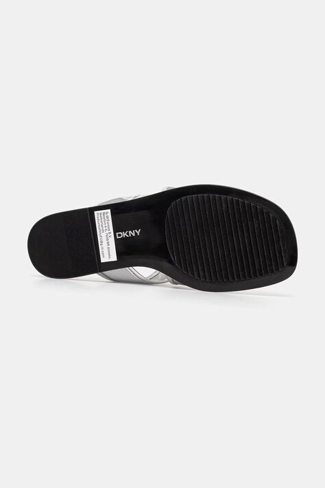 Шльопанці Dkny Cerelia — SS26-KLD12O, срібний — фото 4